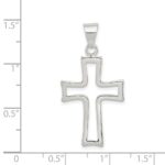 Sterling Silver Cross Charm - Image 3