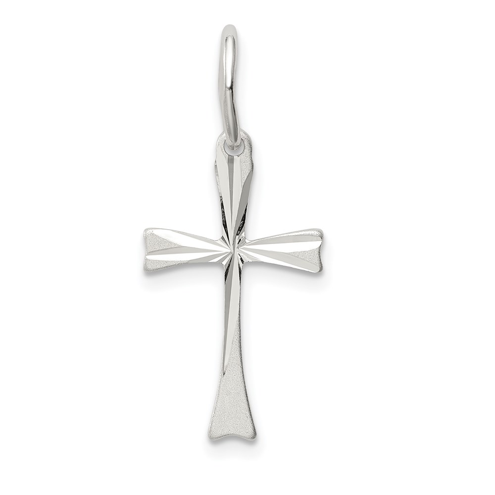 QC7925.jpg Sterling Silver Cross Pendant - Image 1