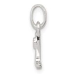 Sterling Silver Letter L with Enamel Pendant - Image 2