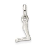 Sterling Silver Letter L with Enamel Pendant - Image 3