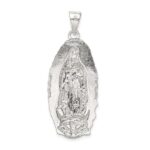 Sterling Silver Polished Religious Pendant - Image 4