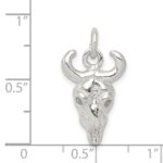 Sterling Silver Skull Charm - Image 3