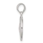 Sterling Silver Polished Sand Dollar Pendant - Image 2