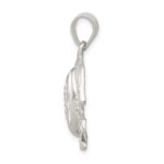 Sterling Silver Polished Football & Helmet Pendant - Image 2