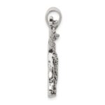 Sterling Silver Antiqued Giraffes Pendant - Image 2