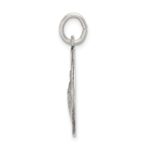 Sterling Silver Satin Antiqued Spanish St. Jude Thaddeus Medal Pendant - Image 2