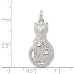 Sterling Silver Cat Charm - Image 3