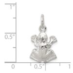 Sterling Silver Frog Charm - Image 3