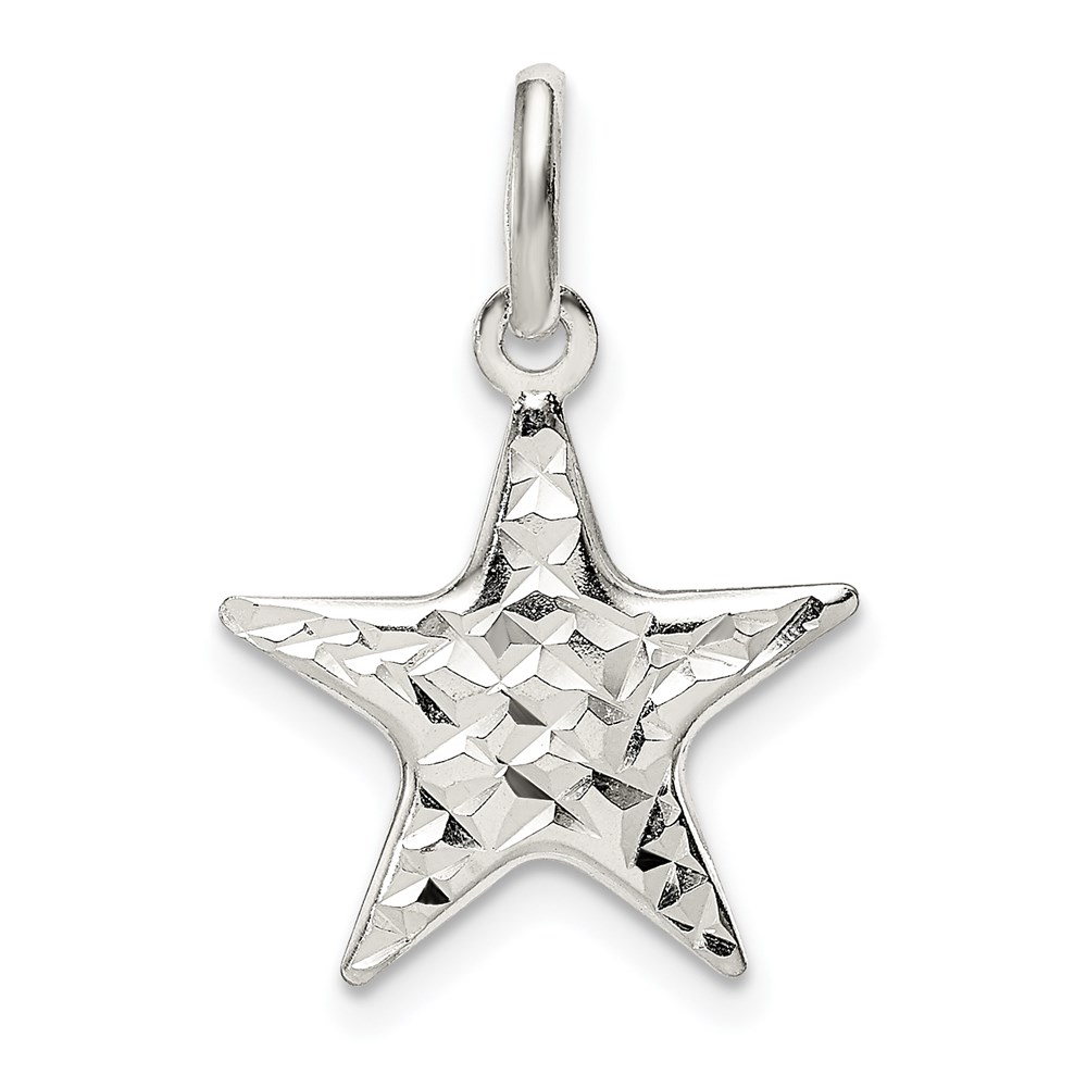 QC9757.jpg Sterling Silver Star Charm - Image 1