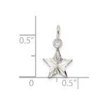 Sterling Silver Star Charm - Image 4