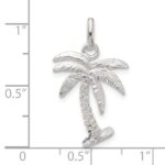 Sterling Silver Palm Tree Charm - Image 3