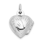 Sterling Silver Heart Locket - Image 3