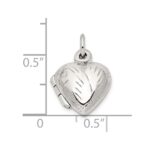 Sterling Silver Heart Locket - Image 5