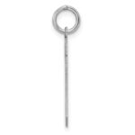 Sterling/Silver Rhodium-plated Polished Number 10 Charm - Image 2