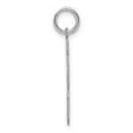 Sterling/Silver Rhodium-plated Polished Number 13 Charm - Image 2
