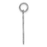 Sterling/Silver Rhodium-plated Polished Number 15 Charm - Image 2