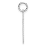 Sterling/Silver Rhodium-plated Polished Number 21 Charm - Image 2