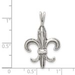 Sterling Silver Fleur De Lis Charm - Image 3