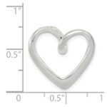 Sterling Silver Heart Pendant - Image 3
