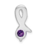 Sterling Silver Amethyst Pendant - Image 4