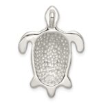 Sterling Silver Pink Mother of Pearl Turtle Slide - Image 4
