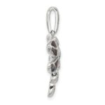 Sterling Silver Abalone Dragonfly Pendant - Image 2