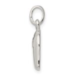 Sterling Silver CZ Heart Pendant - Image 2