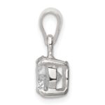 Sterling Silver CZ Pendant - Image 2