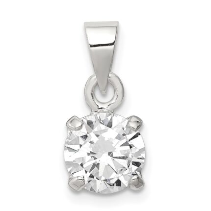 Sterling Silver CZ Pendant