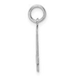 Sterling Silver/Rhodium-plated Polished Number 44 Charm - Image 2