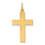 14k Polished Cross Pendant - Image 3