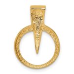 14k Polished Slide Fits up to 2mm Regular/Fancy/Reversible Omega - Image 4