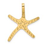 14K Polished Starfish Chain Slide - Image 4