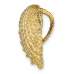 14k Scallop Shell Omega Slide - Image 2
