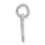 14KW Diamond-cut Letter W Initial Charm - Image 2