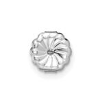 14k White Gold 3 carat Certified Lab Grown Diamond VS+ F+ Round Complete Four Prong Heavyweight Stud Earrings - Image 6