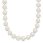 10k 6-7mm White Near-Round Freshwater Cultured Pearl Necklace