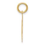 14K SPECIAL DAUGHTER 15mm Engravable Disc Charm - Image 2