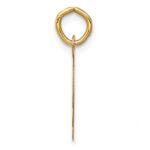 14k GRADUATION DAY with Cap 14mm Engravable Disc Charm - Image 2