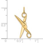 14k  3-D Moveable Scissors Charm - Image 3