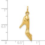 14K  3-D High Heel Shoe Charm - Image 3