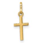 14k Small Cross Charm - Image 4