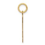 14k The Kids Small Stars and Stripes Boy Engravable Love Charm - Image 2