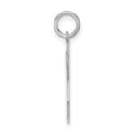 Sterling Silver Rhodium-plated Kid Charm - Image 2