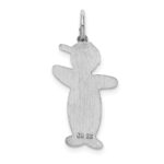 Sterling Silver Rhodium-plated Spunky Cuddle Charm - Image 3