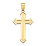 14k Passion Cross Pendant