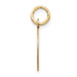 14k Etched Edge .027 Gauge Engravable Round 13mm Disc Charm - Image 2