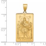 14ky The Emperor Tarot Card Pendant - Image 4