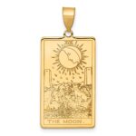 14ky The Moon Tarot Card Pendant