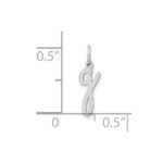 14KW Lower case Letter G Initial Charm - Image 4